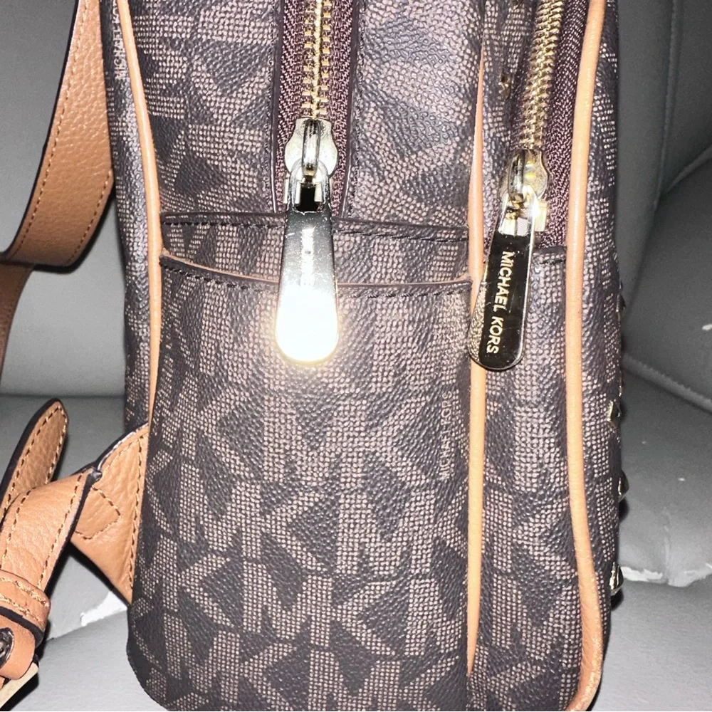 Michael Kors Medium Abbey Backpack Studded